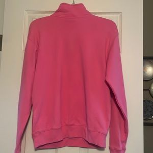 Victoria secret PINK sweatshirt, half zipper front